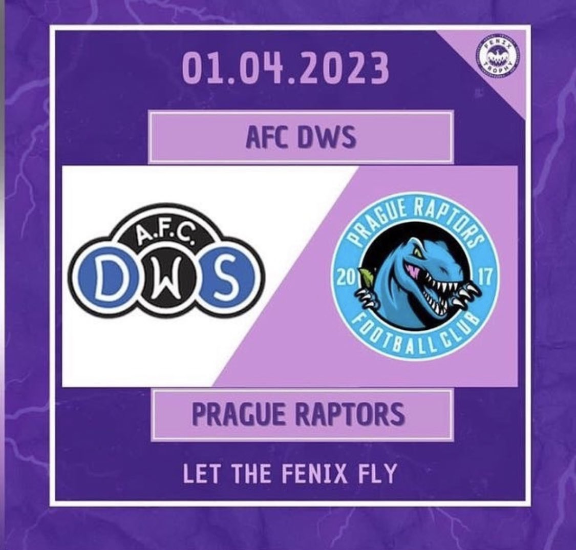Morgen alweer de derde wedstrijd in de <a href="/FenixTrophy/">FENIX Trophy</a> thuis om 12:00 tegen <a href="/PragueRaptors/">Prague Raptors Football Club</a> Toegang is gratis, dus kom allen! #letthefenixfly
