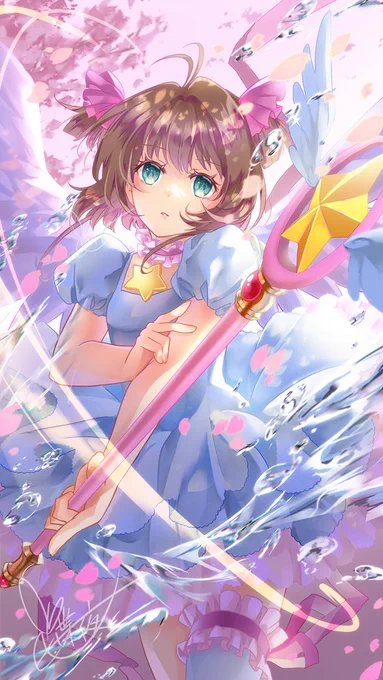 Happybirthday今回はさくらカード編の衣装にしてみた#木之本桜生誕祭2023#木之本桜誕生祭2023#木之本桜 #カードキャプターさくら 