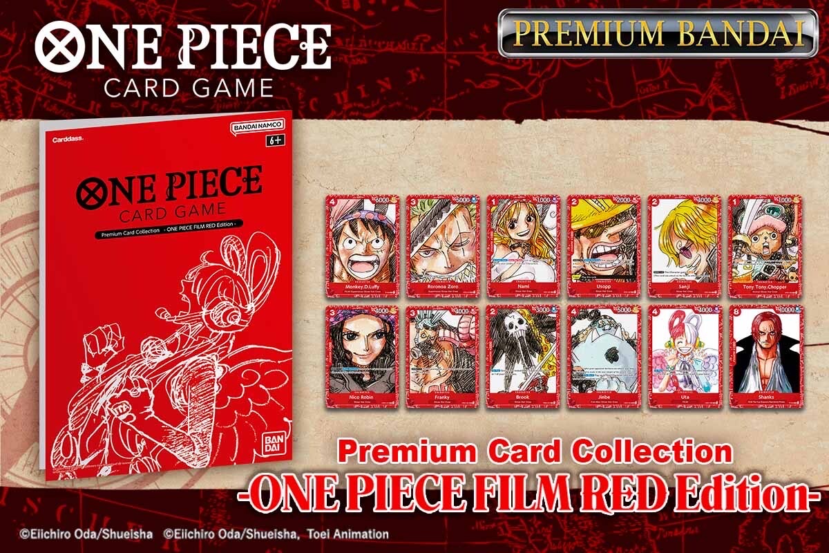 One Piece Card Game Premium Card Collection One Piece Film Red Edition