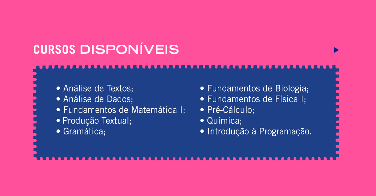 Aprimore seu desempenho acadêmico com a oferta de cursos livres que possuem certificado e que podem ser utilizados como horas complementares.

Acesse: ulife.com.br > Campus > Programa de Nivelamento e escolha um curso livre do Programa de Nivelamento para começar!