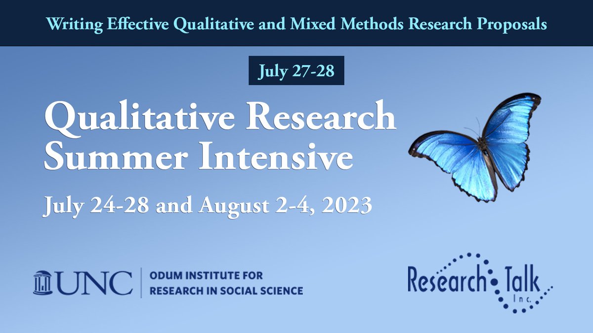 In Writing Effective #Qualitative & #MixedMethodsResearch Proposals, learn about strategies for addressing aspects of qual & MMR designs likely to draw concern among reviewers, including the purposeful sampling frame & generalizability of study findings. researchtalk.com/qrsi-2023/