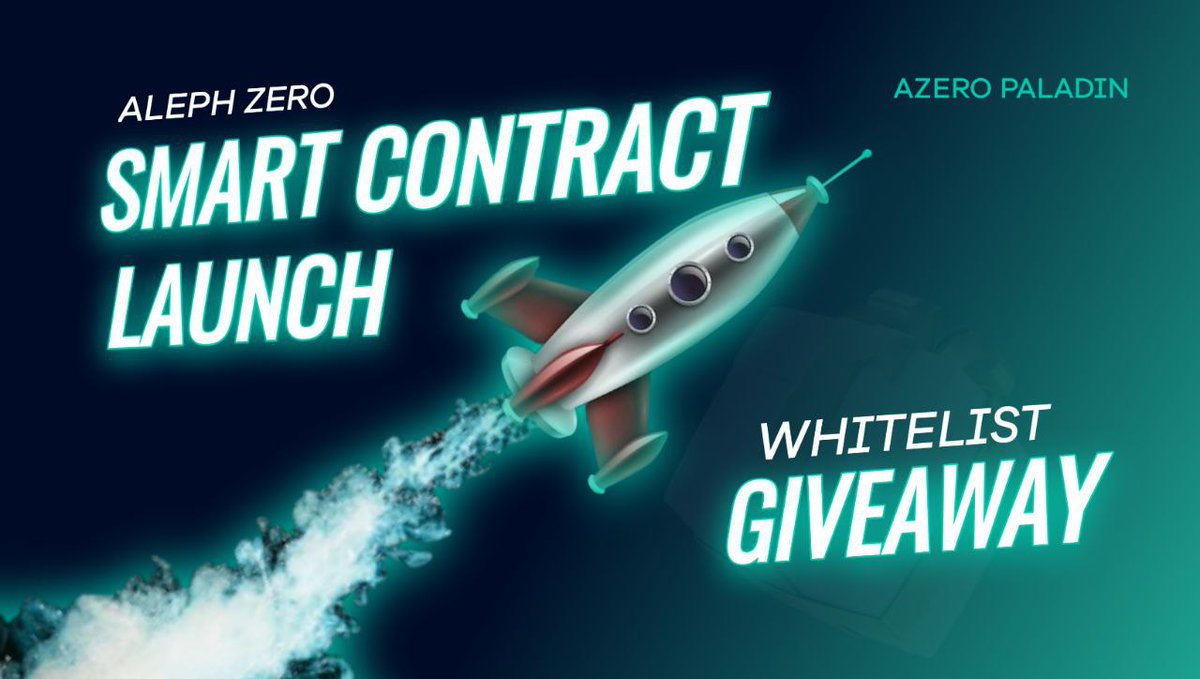 Dear $AZERO community🥰

To celebrate #AZERO smart contract launch on mainnet, we are giving away 10 WL Spot to 10 lucky winners who👇

1. Follow <a href="/ArtZero_io/">ArtZero | NFT Marketplace using Ink!</a> &amp; <a href="/PunksAzero/">AzeroPunks</a> &amp; <a href="/AZERODomains/">AZERO Domains</a>
2. Like + Retweet
3. Tag 3 friends

🚀Ends in 5 days🚨
#AZERO #AzeroNfts #NFTGiveaways