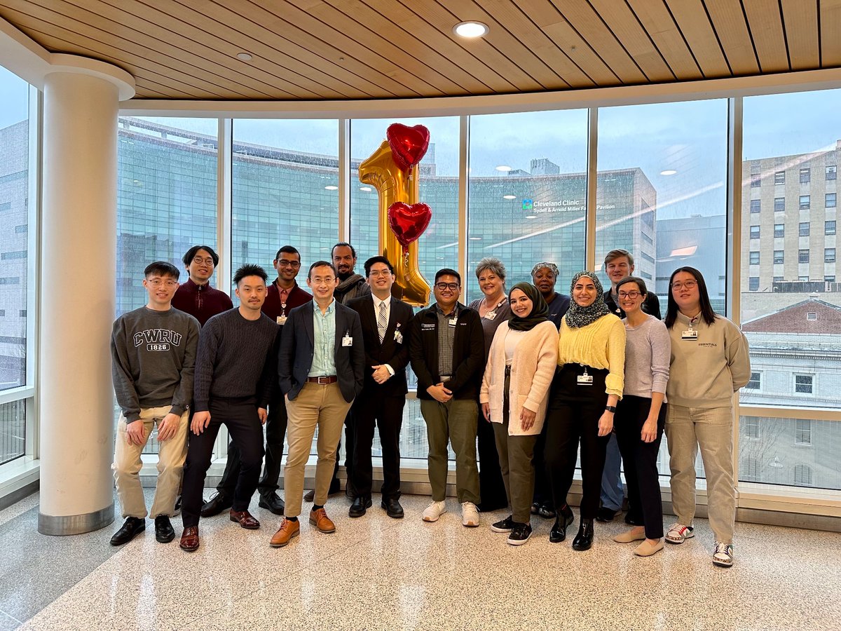 ChrisNguyenPhD's tweet photo. Today is #CCF_CIRC’s 1 year bday marking our move to @ClevelandClinic. As a center, we have grown and accomplished so much in a year. Our photo in 2022 vs 2023!
Special thanks to @LarsSvenssonMD @tavrkapadia @CleClinicHVTI for their support and vision in establishing us! https://t.co/Ef9sep9eDh