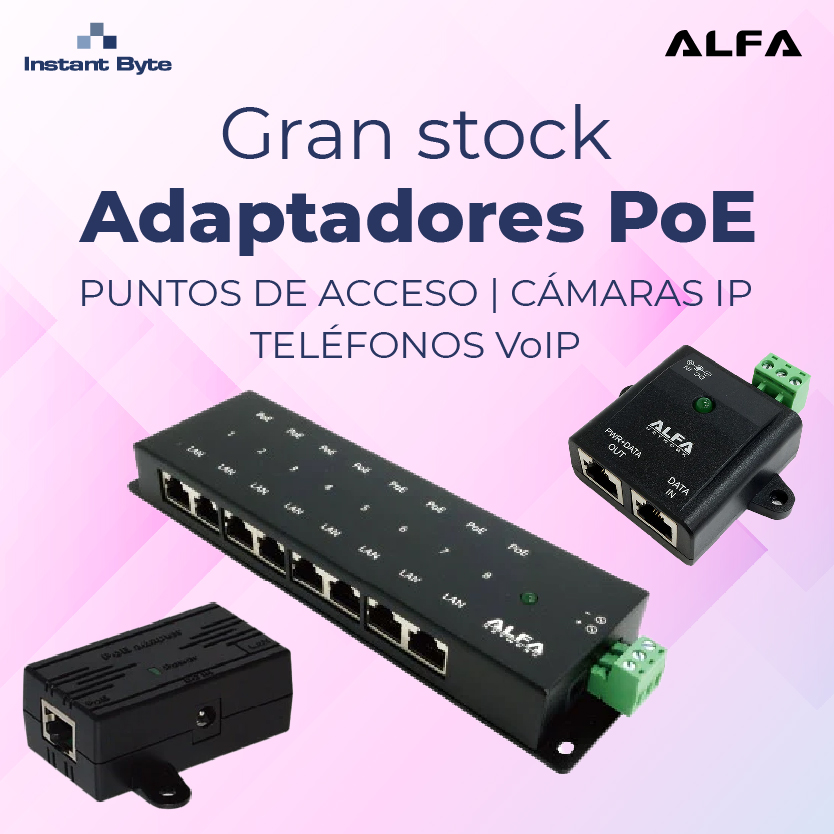 InstantByte's tweet photo. Aprovecha el cableado Ethernet para suministrar energía y datos simultáneamente a tus equipos con los adaptadores PoE de @alfanetworkinc https://t.co/MDQD8KlO0w
📲 comercial@instantbyte.com | 910 84 10 11
#Adaptador #PoE #alimentación #ethernet #alfanetwork #InstantByte https://t.co/A4rztuzOQK