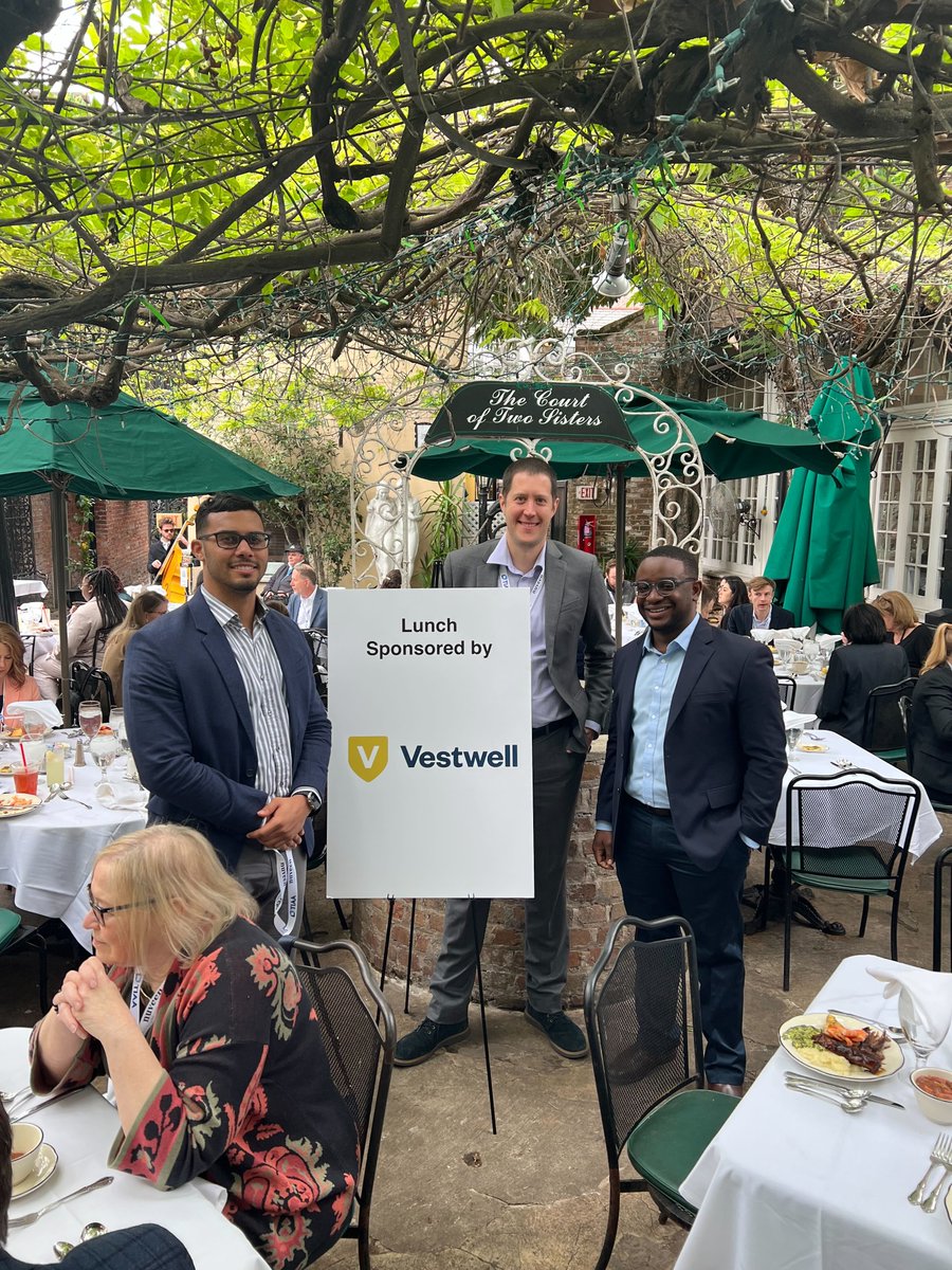 Vestwell's tweet photo. It was great to see everyone at this year's 2023 @CSF529 conference and have great conversations surrounding what we can do as an industry to continue to help individuals achieve their education savings goals. 

Thank you to our team and all who attended See you all next year! https://t.co/iriWuerhQg