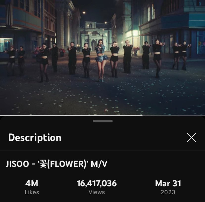 OMGGGG?! WHAT HAPPENED 25.2M views down to 16.4M ?? WHAT?!!!!!!! #FLOWER #JISOO ?? <a href="/YouTube/">YouTube</a> ???