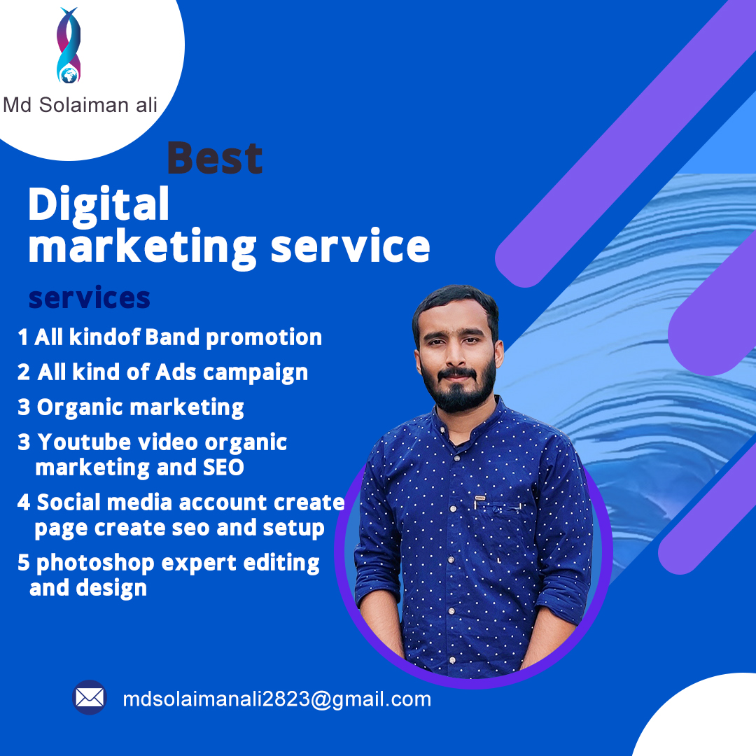 I'll do YouTube SEO for every client. If anyone need help contact me inbox. #professionaldigitalmarketer #digitalmarketer #seoexpert #remotework #professionalmarketer #seo,#searchengineoptimization
#organicmarketer #digitalmarketing #organicmarketing #websitepromotion #promotion
