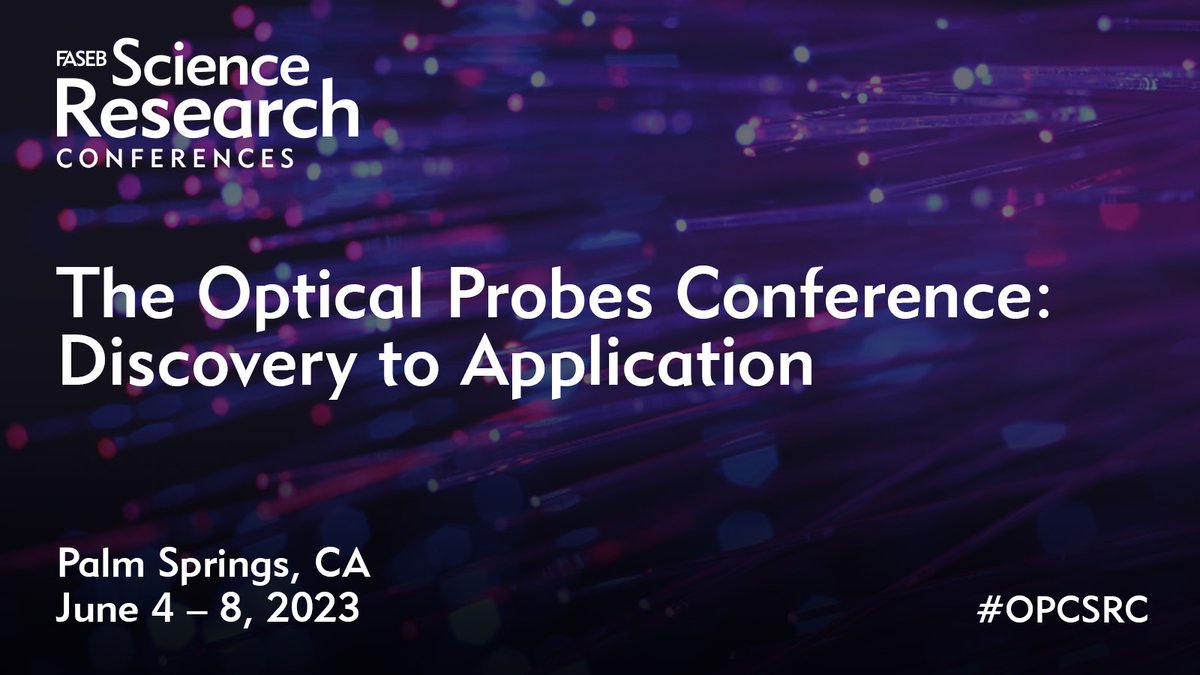 FASEB (@faseborg) on Twitter photo Submit your abstract by next week! Share your optical probes research with your peers at this important
brand-new conference in Palm Springs for a short talk or an in-person poster. #OPCSRC <a href="/Amandeepk28/">Amandeep Kaur</a> <a href="/SchnermannLab/">SchnermannLab</a> <a href="/lizjnew/">Liz New</a> <a href="/CosaGroup/">The Cosa Group</a>
Info: bit.ly/42JGr3D Submit your abstract by next week! Share your optical probes research with your peers at this important
brand-new conference in Palm Springs for a short talk or an in-person poster. #OPCSRC <a href="/Amandeepk28/">Amandeep Kaur</a> <a href="/SchnermannLab/">SchnermannLab</a> <a href="/lizjnew/">Liz New</a> <a href="/CosaGroup/">The Cosa Group</a>
Info: bit.ly/42JGr3D