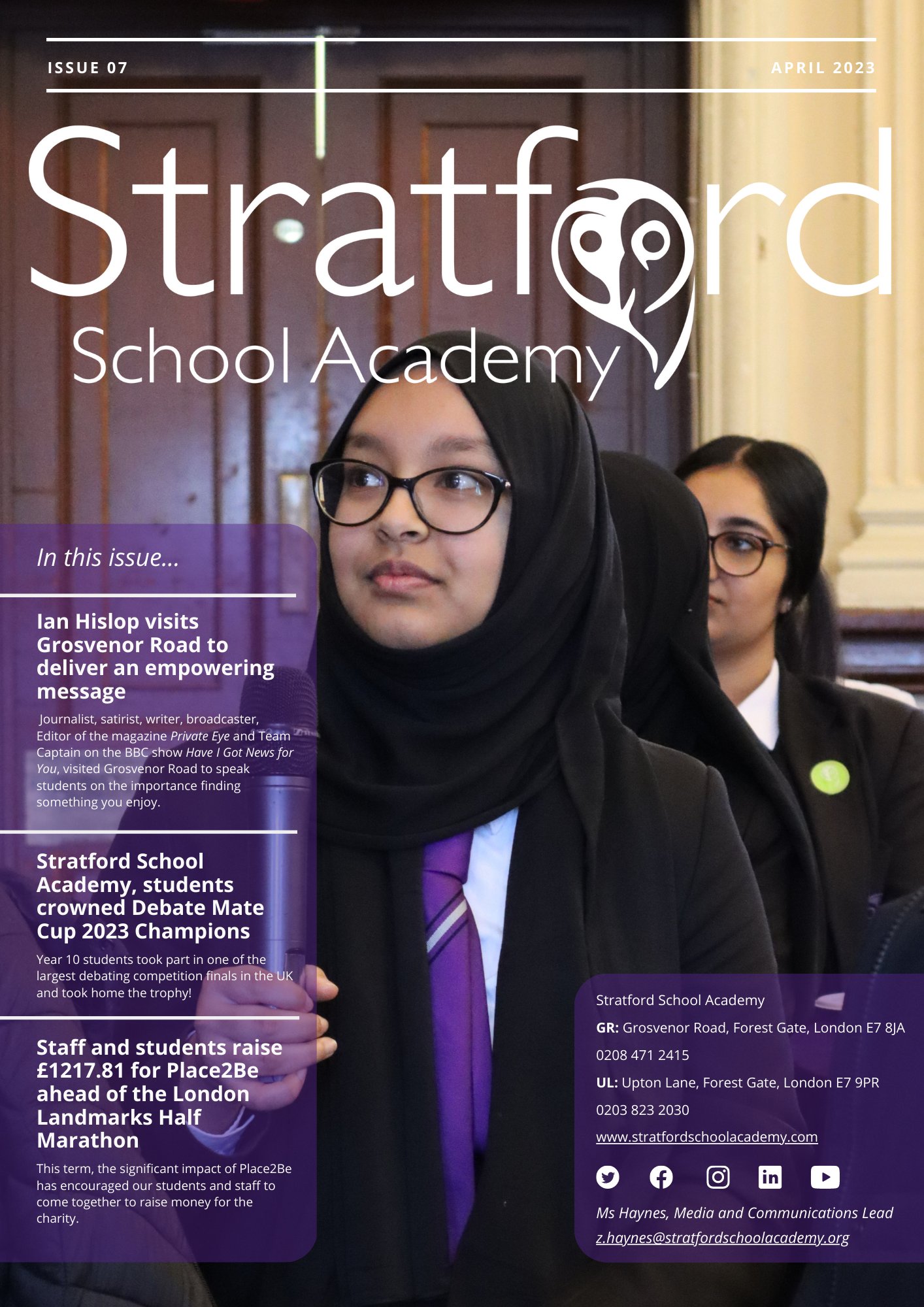 Stratford School Academy on Twitter "speakrs4schools PrivateEyeNews