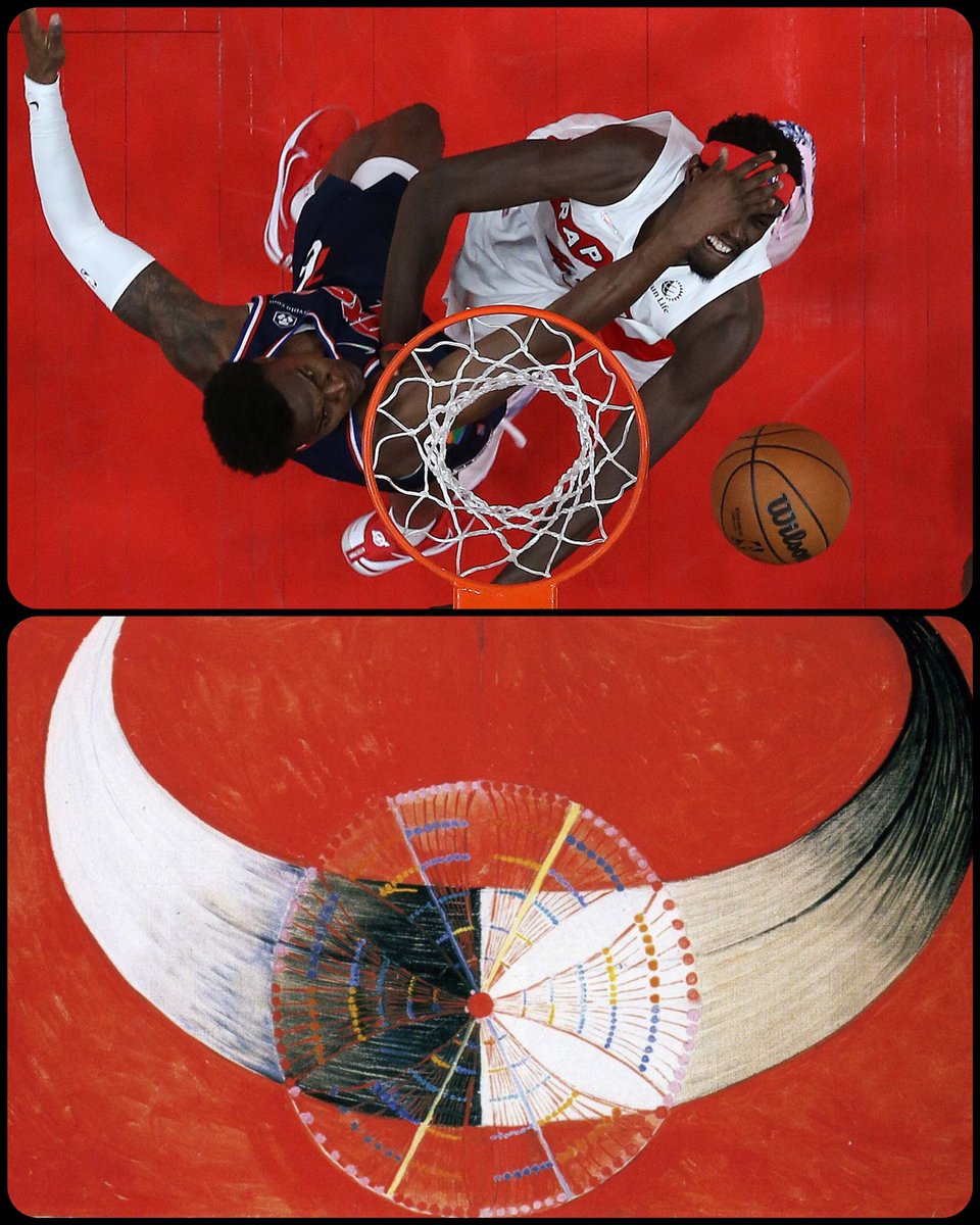 The Swan, No. 9, by Hilma af Klint, 1915, 📸 by <a href="/SteveRussell/">Steve Russell</a>