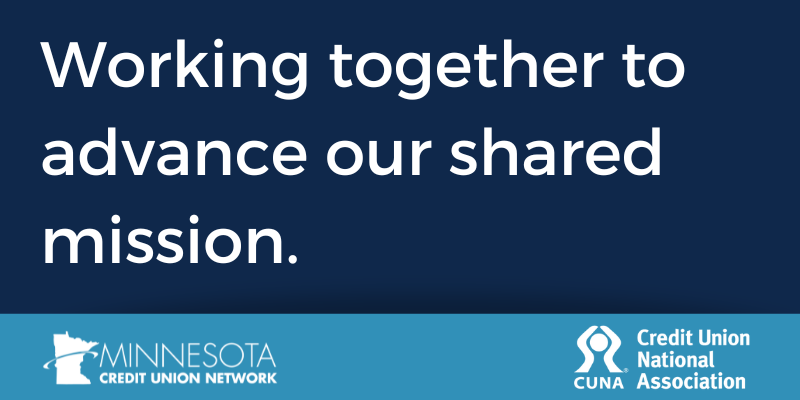 The <a href="/CUNA/">CUNA</a> -League System is a unified, influential force serving credit unions on the state and federal levels. Working together, we get results that impact credit unions and their members. More on member benefits: mncun.org/member-resourc…