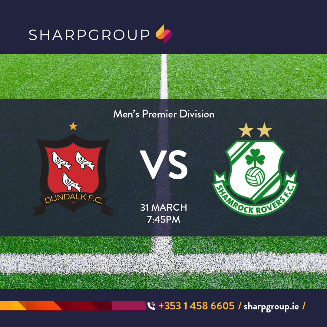 sharp_security's tweet image. Good luck to Shamrock Rovers F.C. Men&apos;s Premier Division on their game against @DundalkFC today! ☘️ 

#Sponsorship #ShamrockRovers #SharpGroup #Fire🔥 #Security🔒