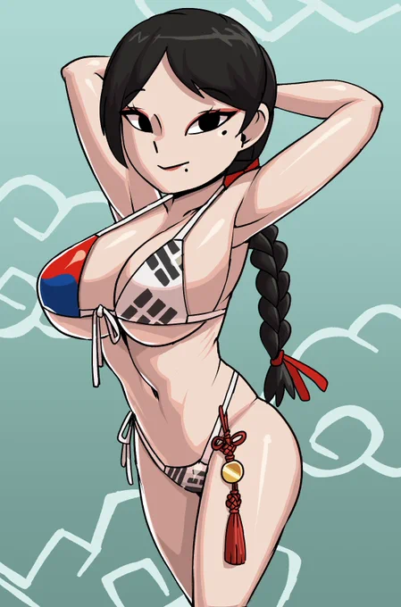 Taegeukgi bikini 