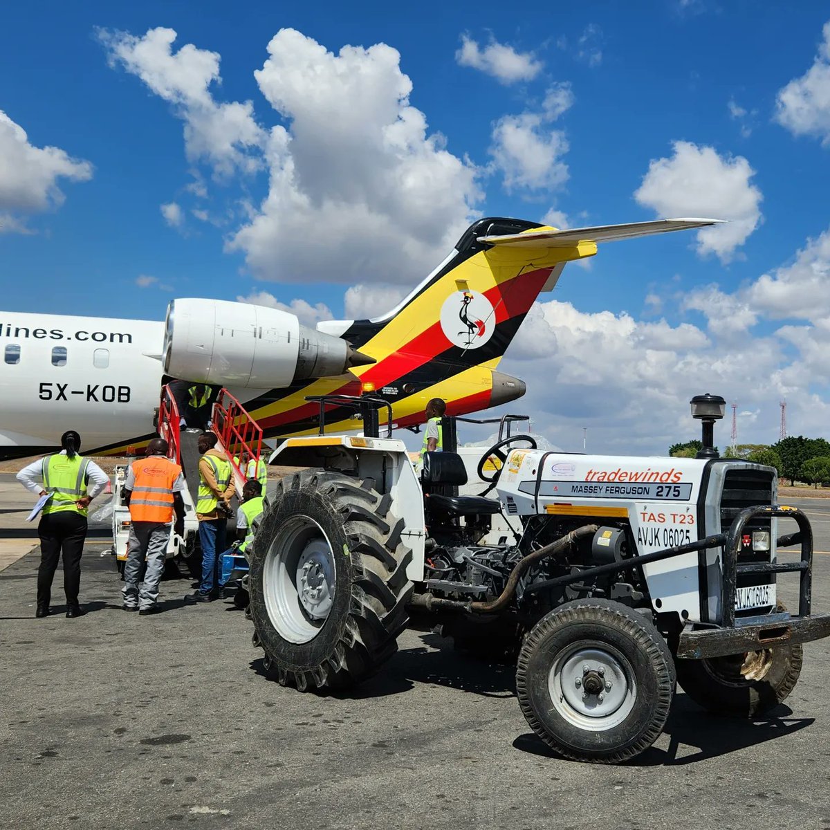 Our Fridays are always exciting with the handling of <a href="/ugandairlines/">Uganda Airlines</a> airlines during their additional afternoon flight to Nairobi

Catch <a href="/ugandairlines/">Uganda Airlines</a> with Double daily flights every day of the week and 3 flights every Friday and Sunday!
