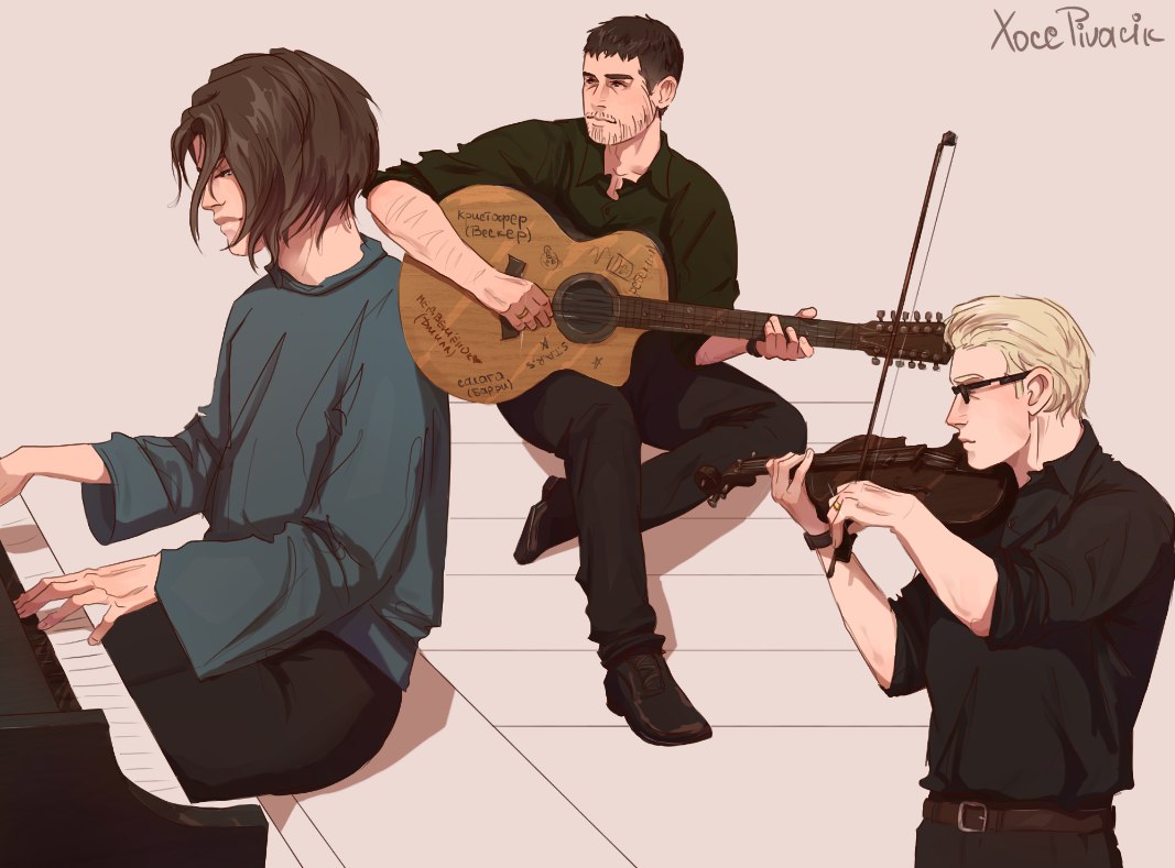 Вескер скорее любит играть на нервах, чем на скрипке 
#ResidentEvil #JillValentine #ChrisRedfield #AlbertWesker #Games #ResidentEvil1