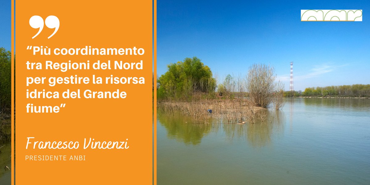 Ad #agrimpresa parla il presidente dell’ <a href="/ANBIRegioneER/">ANBI EMILIA ROMAGNA</a>, Francesco Vincenzi, che auspica rapidi interventi infrastrutturali per prevenire le emergenze idriche
bit.ly/gestioneacque #fiumePo