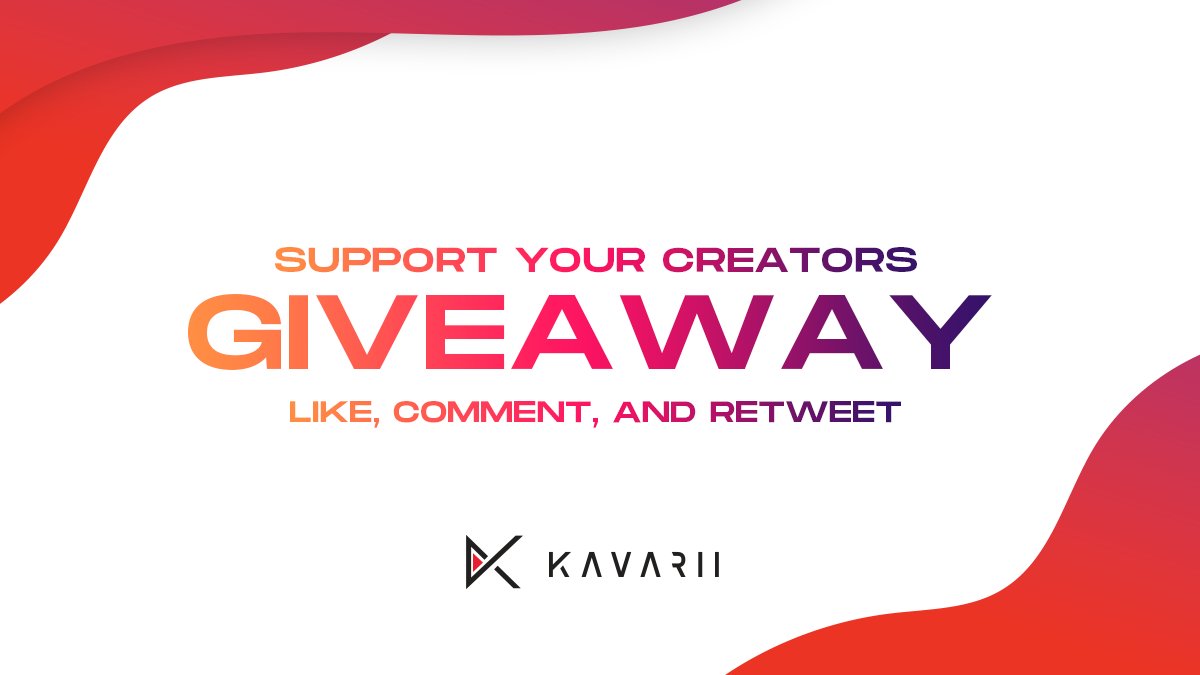 Happy Friday Kavariians!

Lets jump into the weekend with a $KVRI giveaway to help support creators! Like, Retweet, and post in the reply your favorite Kavarii content creator!

We will be sending $KVRI tokens to the most liked replys and tip the creators videos!

$EGLD $ETH $BTC