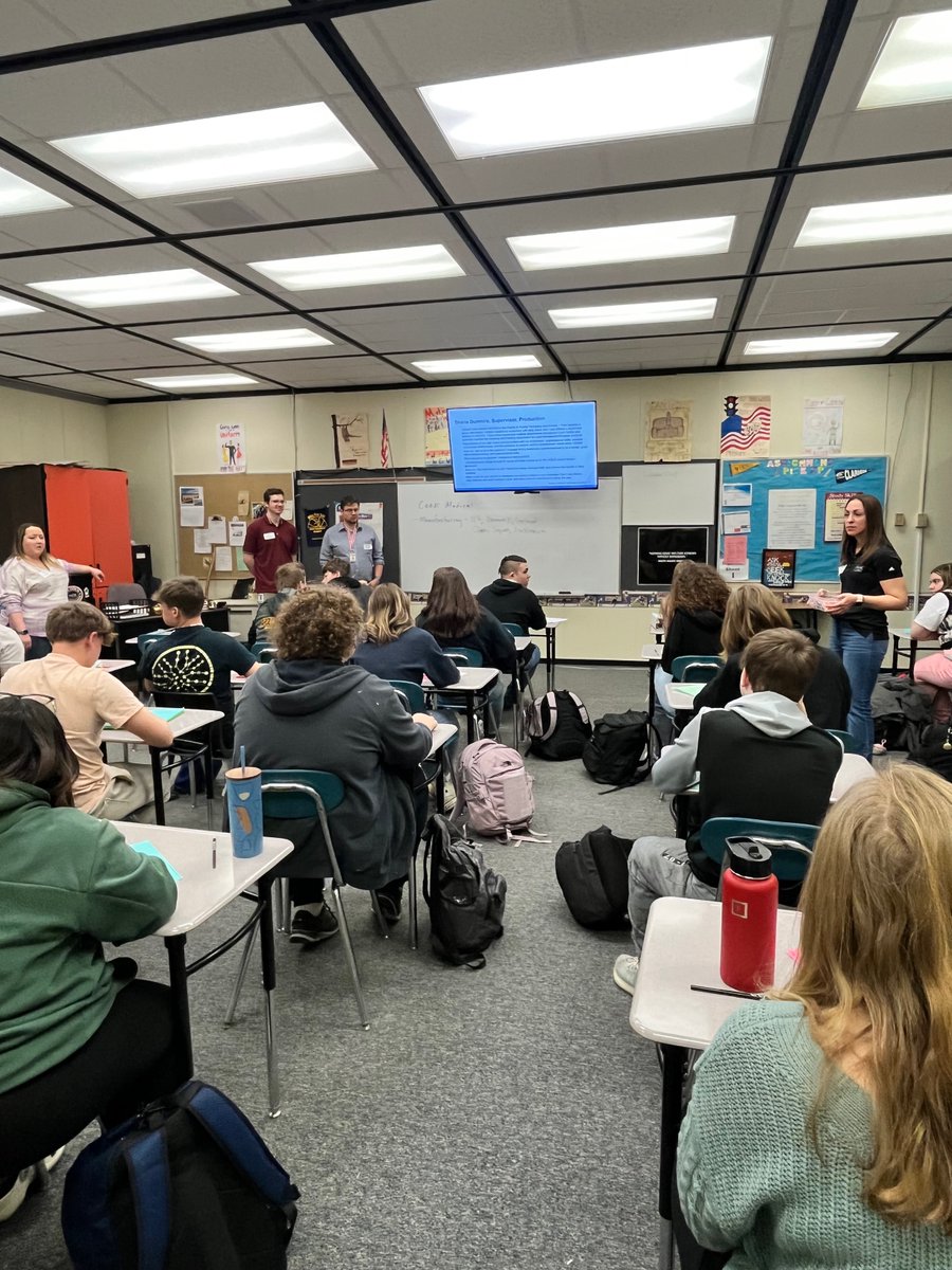 AR High School on Twitter "Career Day at ApolloRidge High School. We