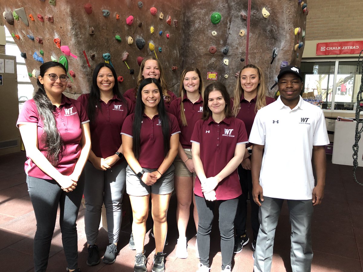 stronglorna's tweet photo. Looking forward to the impact this group of future athletic trainers will bring to their patients and the profession! #NATM2023 @WT_CONHS @WTBuffNation @SWATAD6 #TheresAnATForThat https://t.co/RClfIALPcc