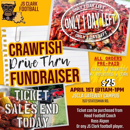 Last day to order!!! Call Coach Akpan 
to order +1 (305) 202-0348