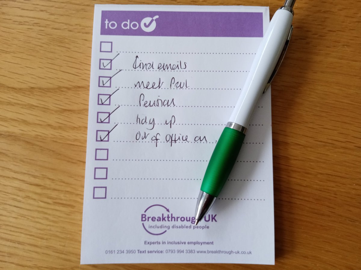 So that's it! My final day as CEO of Breakthrough UK is done. I have been SO VERY VERY PROUD to have held this role for 14 years. Removing disabling barriers is all it's ever been about. I've worked with the most amazing people and learnt so much - Thank you all 💕