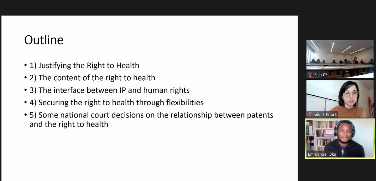 nova_ipsi's tweet photo. Big thanks to @ManuelOke who joined us yesterday in our course on IP and Sustainable Innovation delivering a masterclass on #IP #PatentLaw and #RightToHealth helping us navigate and discuss this arduous yet fascinating topic. https://t.co/FCqP79xgN1