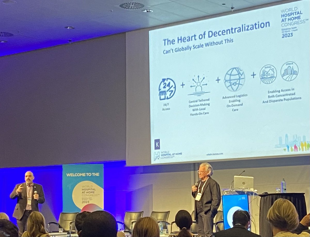 Decentralization can help move HAH to a system level. #whahc2023