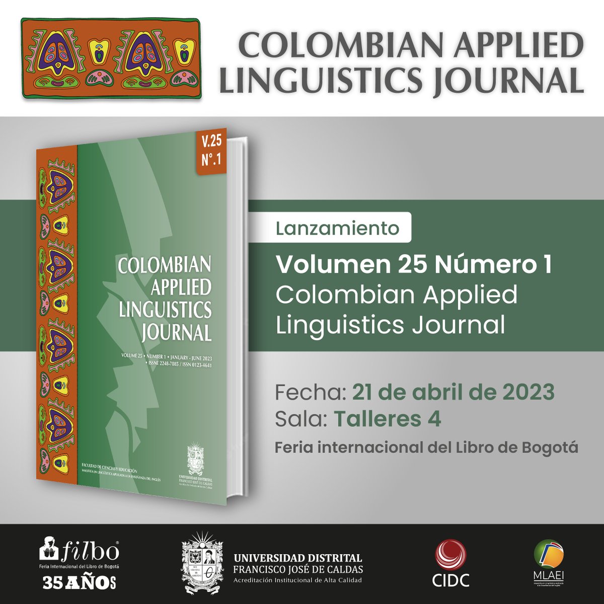 Caljournal_'s tweet photo. #FILBO2023 https://t.co/Dx2okRi7XF