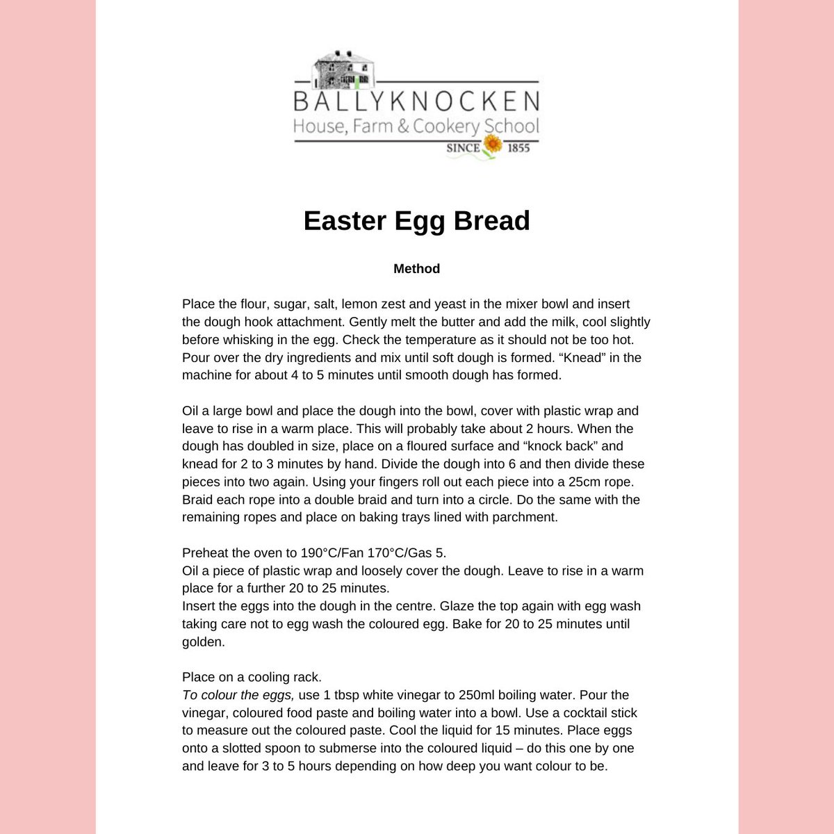 BallyknockenHCS's tweet image. As we're getting closer to Easter Here's a fun one to do with the kids while they're off school, Easter Bread! 😊 🐣

Have fun with it and be sure to share your own versions with me 😁 📲

#easter #easterbread #easterbaking #easteregg #eastersunday #easterfood #easterbunny