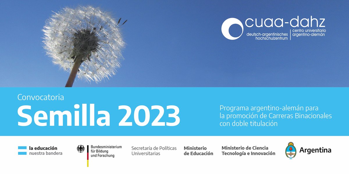 🧑‍🎓🇦🇷🇩🇪 ¿Sos docente universitario y realizás tareas de investigación? Planificá tu carrera binacional con doble titulación en una universidad alemana y otra argentina: argentina.gob.ar/ciencia/financ…