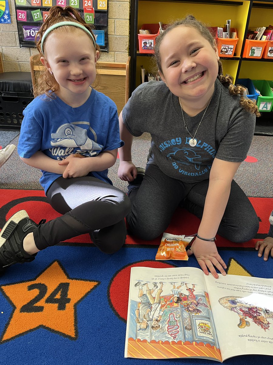 DisneyDolphins's tweet photo. Disney students have loved being Secret Kindness Agents this week! Today students get to reveal to each other who they have been doing kind acts for! Mrs. Lutes’s and Ms. Pickering’s class spent time together this morning!  #bekind @DisneyDolphins #Proud2bMPS https://t.co/vVeeeL2G3r