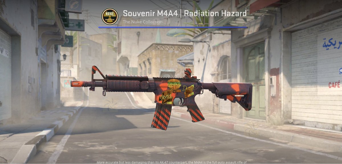 <a href="/dev1ce/">Nicolai Reedtz</a> i have a 1/1, 3x gold (Krakow, Boston, Atlanta) of your signature souvenir m4a4 radiation hazard. 
Was wondering if you wanted to use it for some time?