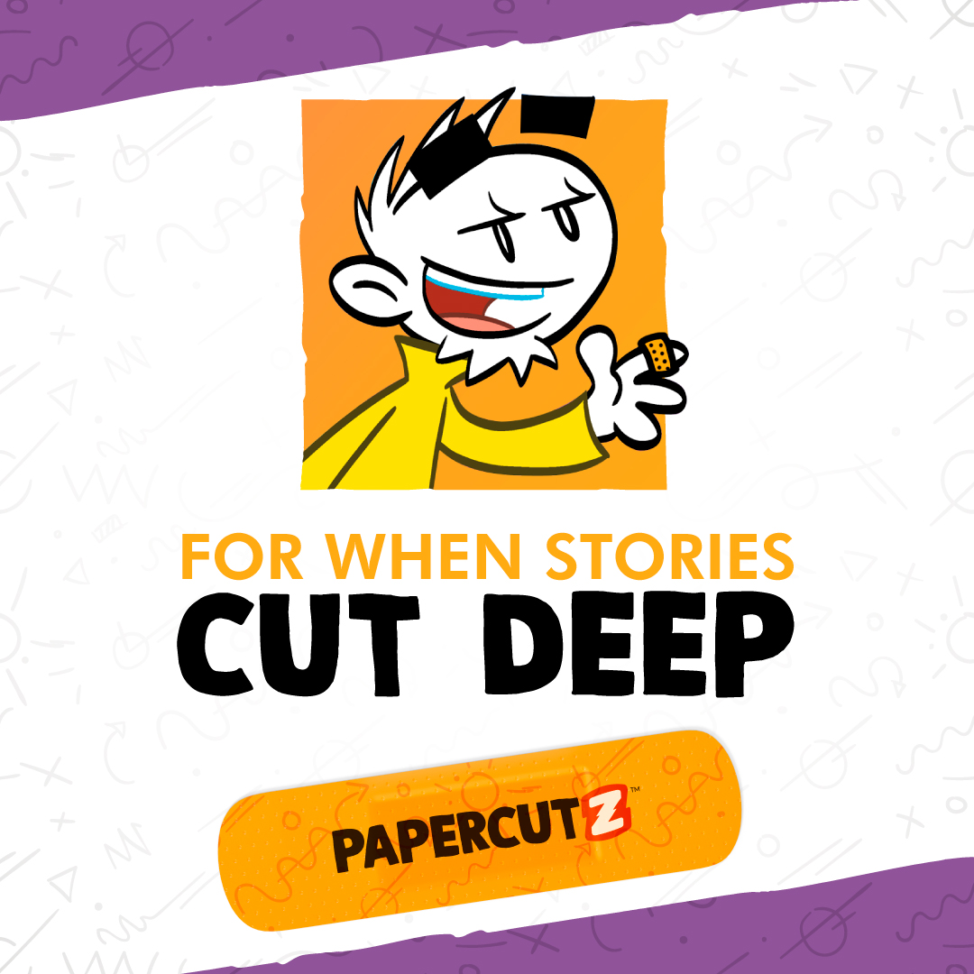 PapercutzGN's tweet image. We've decided to embrace our namesake and start offering Papercutz branded bandages! We're now your go-to stop for great graphic novels AND great first aid supplies! "For When Stories Cut Deep, Go With Papercutz" #AprilFools #OrNot #YouDecide