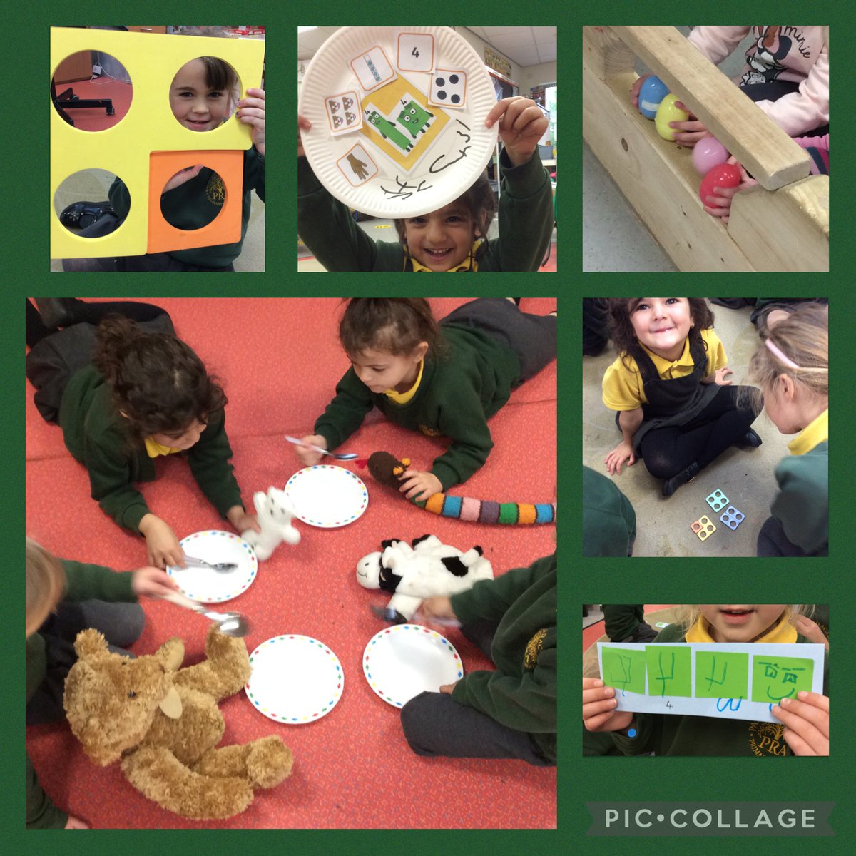 parkroadtimp's tweet photo. Exploring 4 with Nursery 4️⃣ #developingnumbersense @whiterosemaths @TuringNW @NCETM https://t.co/tHVVwfjjFq