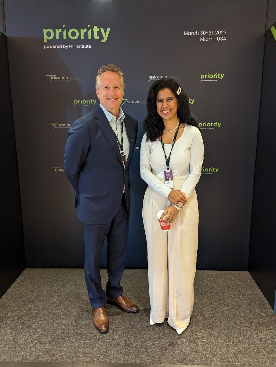 Swati Chaturvedi (@swati_propelx) on Twitter photo The Future Investment Initiative's Priority Conference is the place to be today. To begin with, it's in Miami! Here's me with Anthony Berkeley from <a href="/FIIKSA/">FII Institute</a> The Future Investment Initiative's Priority Conference is the place to be today. To begin with, it's in Miami! Here's me with Anthony Berkeley from <a href="/FIIKSA/">FII Institute</a>