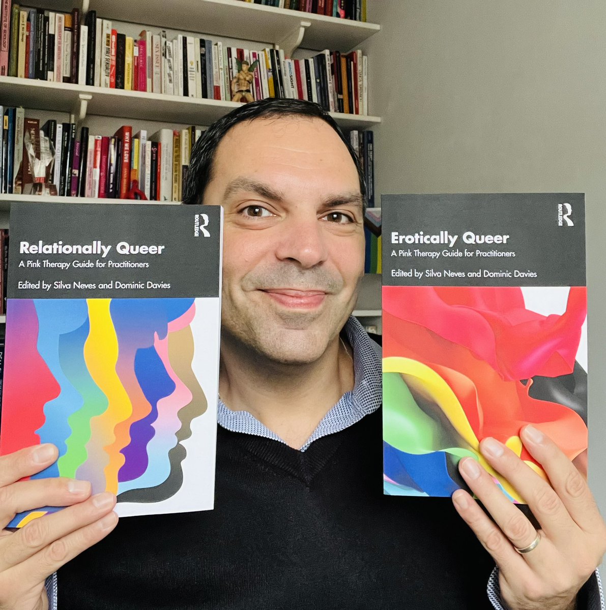 Silva Neves (@silvaneves3) on Twitter photo I’m very proud to have co-edited these two NEW books with Dominic Davies. 🏳️🌈🏳️⚧️
Erotically Queer and Relationally Queer are the two new volumes of the Pink Therapy series. 
🏳️🌈🏳️⚧️ I’m very proud to have co-edited these two NEW books with Dominic Davies. 🏳️🌈🏳️⚧️
Erotically Queer and Relationally Queer are the two new volumes of the Pink Therapy series. 
🏳️🌈🏳️⚧️