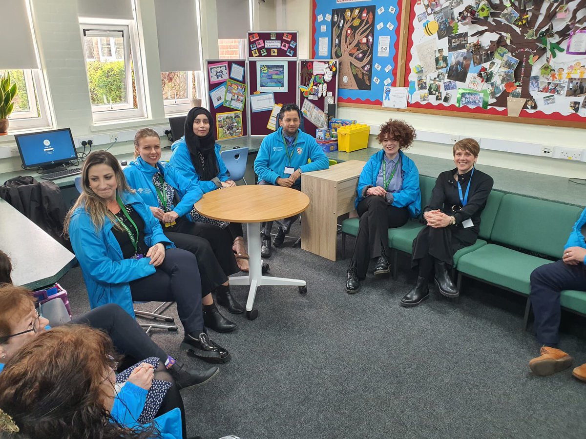 Thank you <a href="/LorraineHughe20/">Lorraine Hughes FCCT</a>  for coming in and speaking to our team yesterday.  We really enjoyed hearing about your journey and discussing  our shared passion for supporting the most vulnerable students. We’re already looking forward to your next visit!