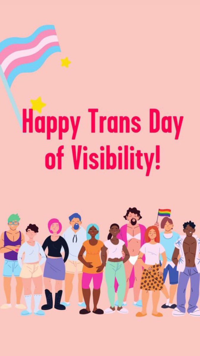 You fuck with one of us, you fuck with all of us. Happy #TransDayofVisibility to my trans brothers and sisters, today and every day. 🏳️‍⚧️