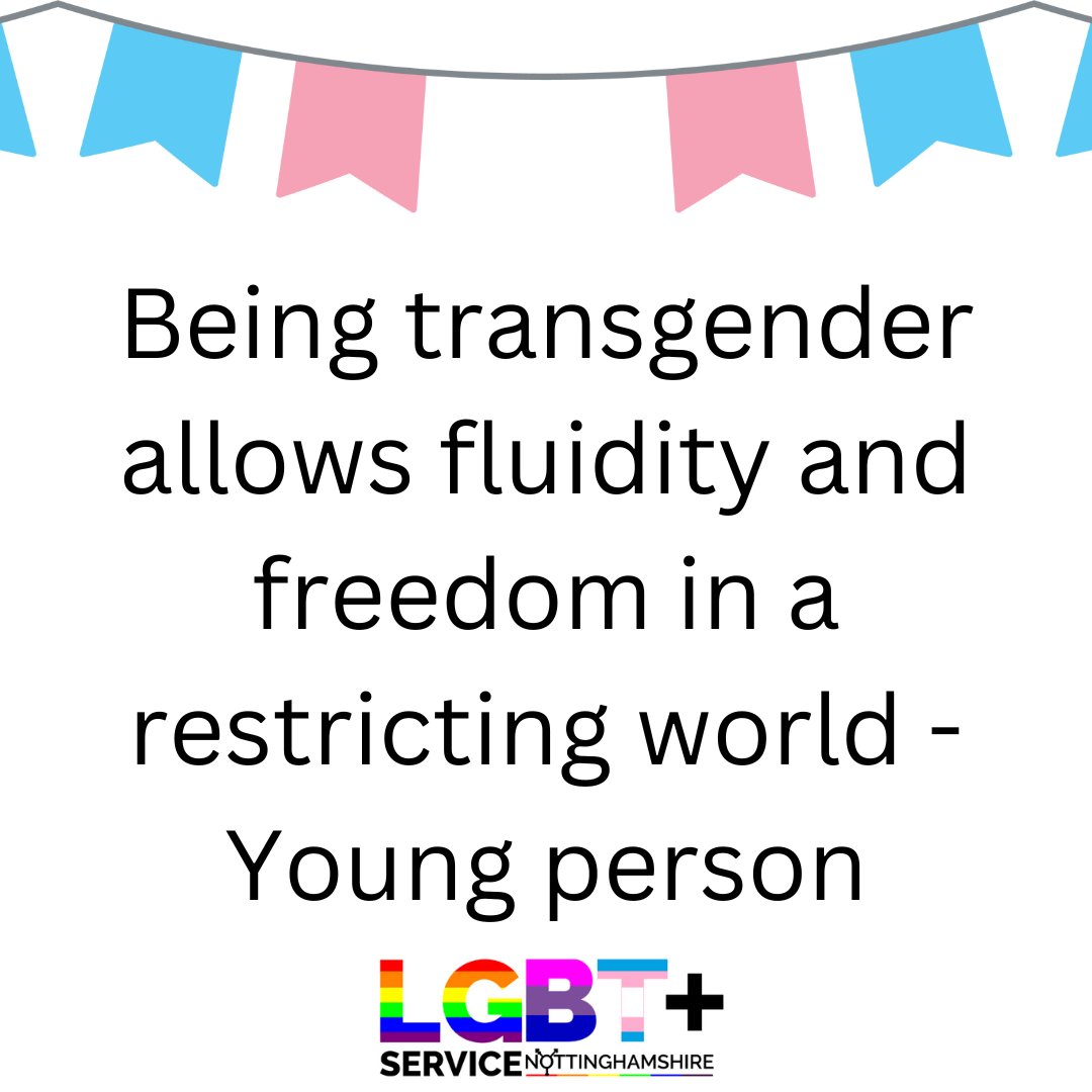 LGBTplusNotts's tweet image. Some more quotes on what Trans* young people want you to know about what Trans Day of Visibility means to them
