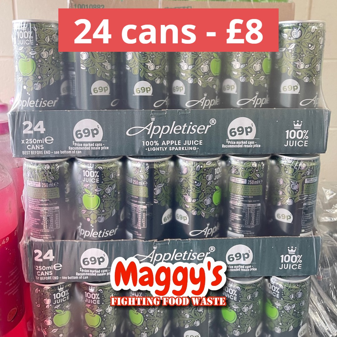 MaggysDiscount's tweet photo. NEW STOCK IN NOW! Hurry before it goes!

Appletiser 24 x 250ml cans - only £8
King Pot Noodle - 3 for only £2.20

Our store is open every day in the Stanley Centre, Kelvin Way, Crawley

Order for collection / local delivery at https://t.co/6rSr7Zq8SS

#save #shop #bargains https://t.co/j0hfVgHIr6