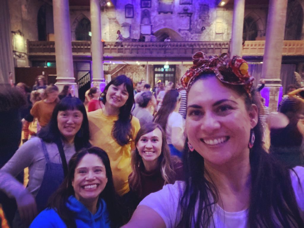 Movema's tweet photo. Pei and Maria visited Movema Bristol this week to attend ‘All Things Dance’ @TheMountWithout organised by Penny, Georgie &amp; @danartists Thanks to @bristoltrinity for the fab partnership meeting &amp; meeting room &amp; board member Maxine for support! #movema #bristol #dance #womenwholead https://t.co/NccC0wizSy