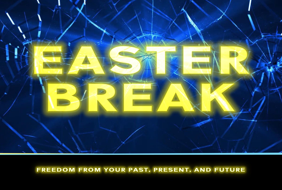 tppentecostals's tweet photo. Everyone wants a break, whether it’s a price break, a coffee break, or a break from pressures and stress. Jesus wants to give you a break from the weariness of life and the heavy weight of our past mistakes. This Easter, you can experience the break you‘ve been needing. https://t.co/oDK8PLomCX