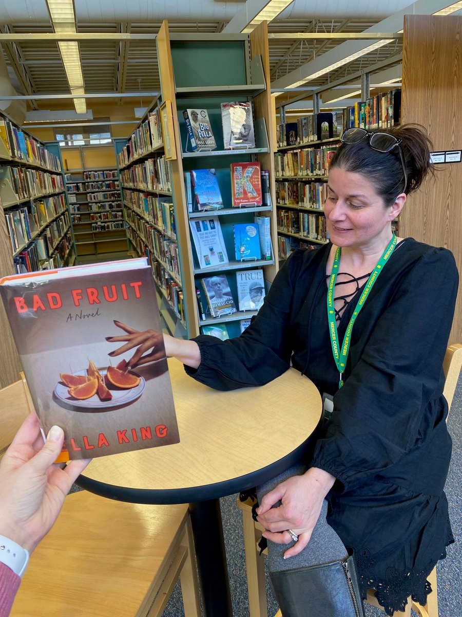 mclsnj's tweet photo. Our #bookfacefriday pick of the week is #BadFruit by #EllaKing. Check out this new novel about a complex relationship between a mother and daughter. Find it today in our collection.
#bookface #fiction #toread #books #readers #njlibraries https://t.co/67a8SThBaw