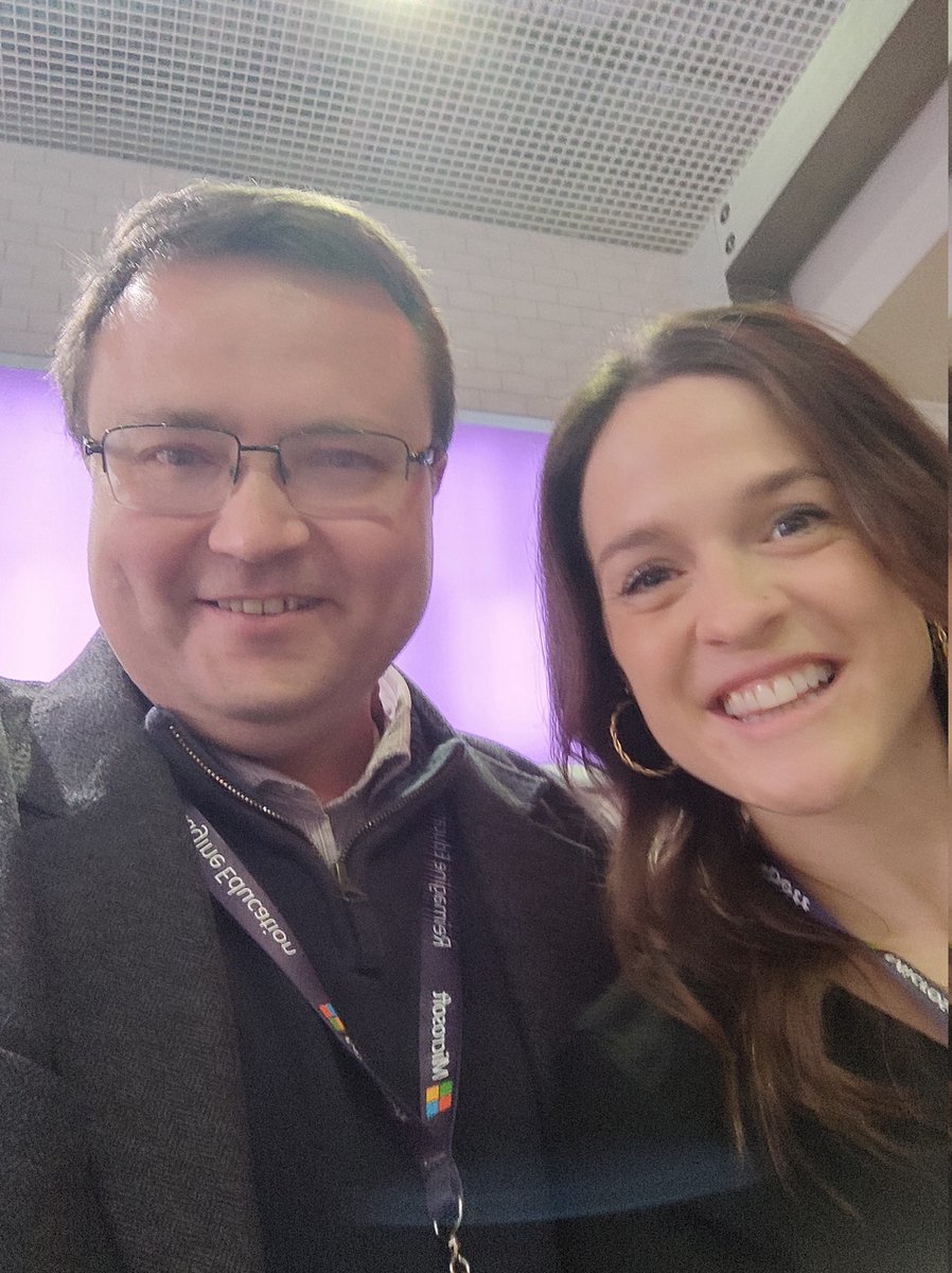 So this finally happened at BETT