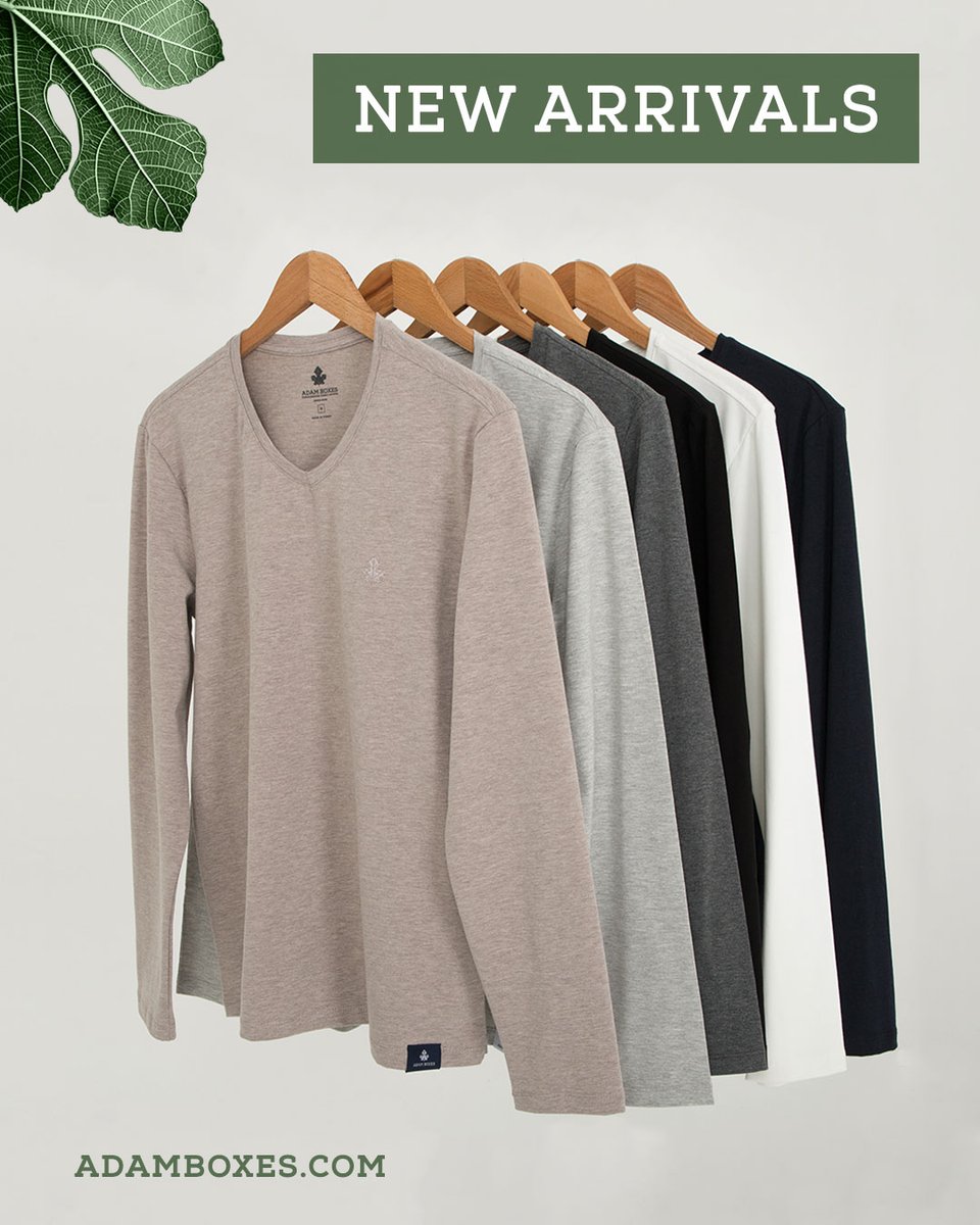 Largos ailesinin klasiği V-Yaka Uzun Kollu T-shirt Neo-Trelargo; yeni eklenen renkleri ile şimdi adamboxes.com'da.
#adamboxes #fundamnetalmanlystuffs #menswear #fashion #erkekgiyim #moda #erkekmodası #largos #dolargo #trelargo #collargo #longsleeve #longsleevetshirt