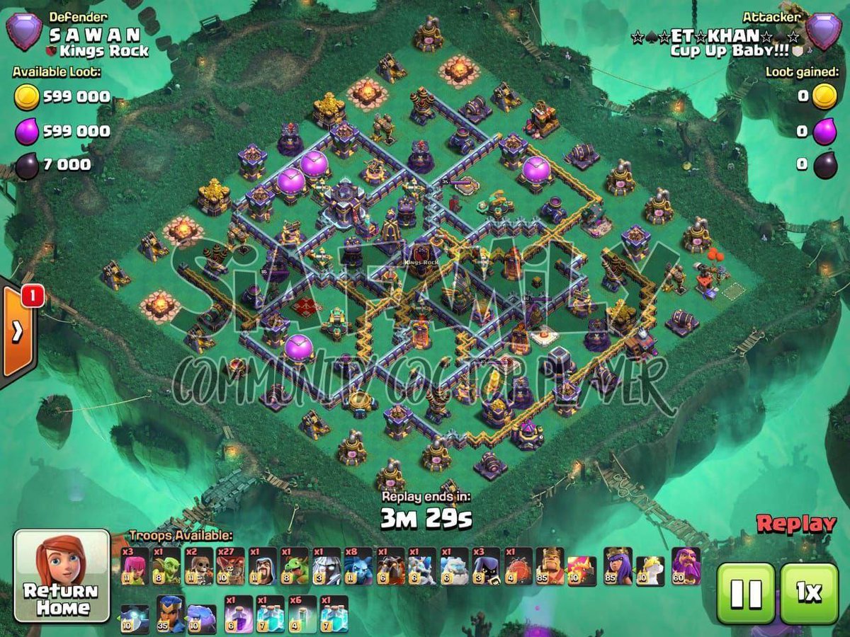SiAFAMiLYCOC's tweet photo. β TH15 TOP BASE β
π https://t.co/E6wKzWH4sG
SiA FAMiLY PAGES ONLYπ
@SiAFAMiLYCOC
@SiAFAMiLYBASES
#ClashofClans
#PushBase
Rebuilt With β€οΈ For You!
Retweet & Share! https://t.co/602VF5I6vk