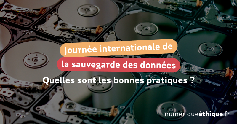 numethique's tweet photo. #WorldBackupDay, c'est la journée internationale de sauvegarde des #données ! 

Perdre ses données peut arriver très vite : 
👉Remplacement d'un appareil
👉Piratage au #ransomware...

La sauvegarde est essentielle... Découvrez pourquoi avec @cybervictimes👇