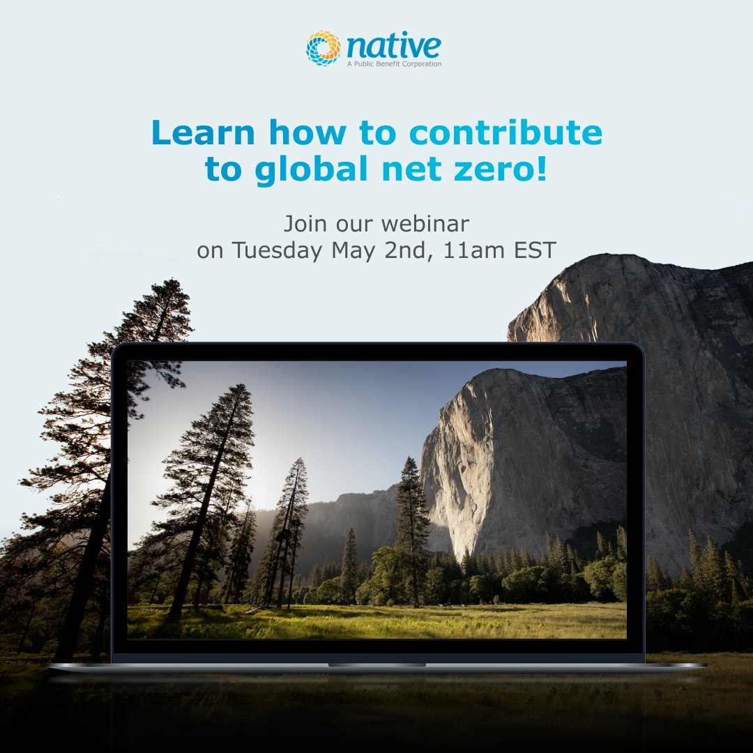 Native, a Public Benefit Corporation tweet media
