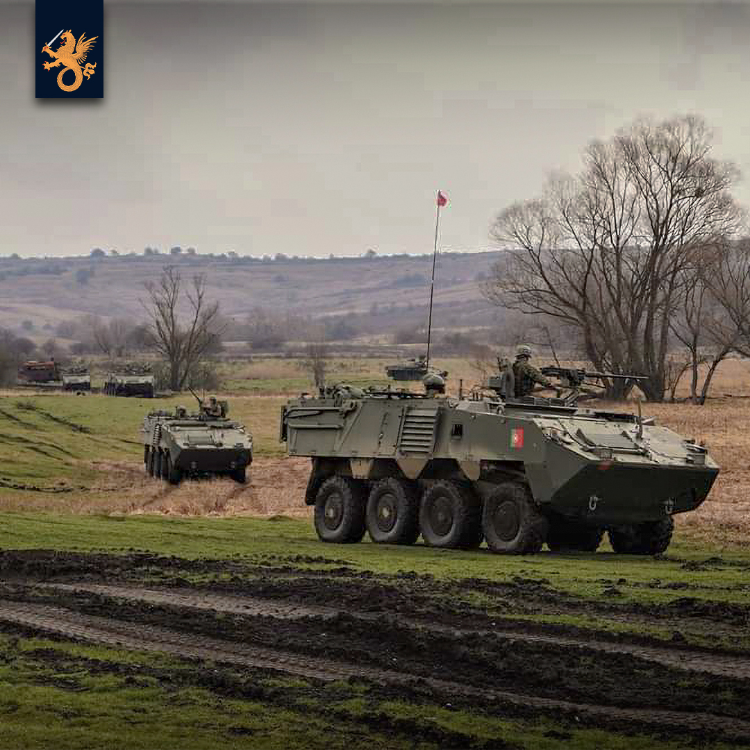 EMGFA_RP's tweet photo. Militares do Exército Português 🇵🇹 participam no Exercício BLACK SCORPION 23 na Roménia🇷🇴
➡️https://t.co/IXVJispUFB
#ForçasArmadasPortuguesas #ExércitoPortuguês #2FNDROU #NATO #StrongerTogether #WeAreNATO https://t.co/aLsgzkPm4M