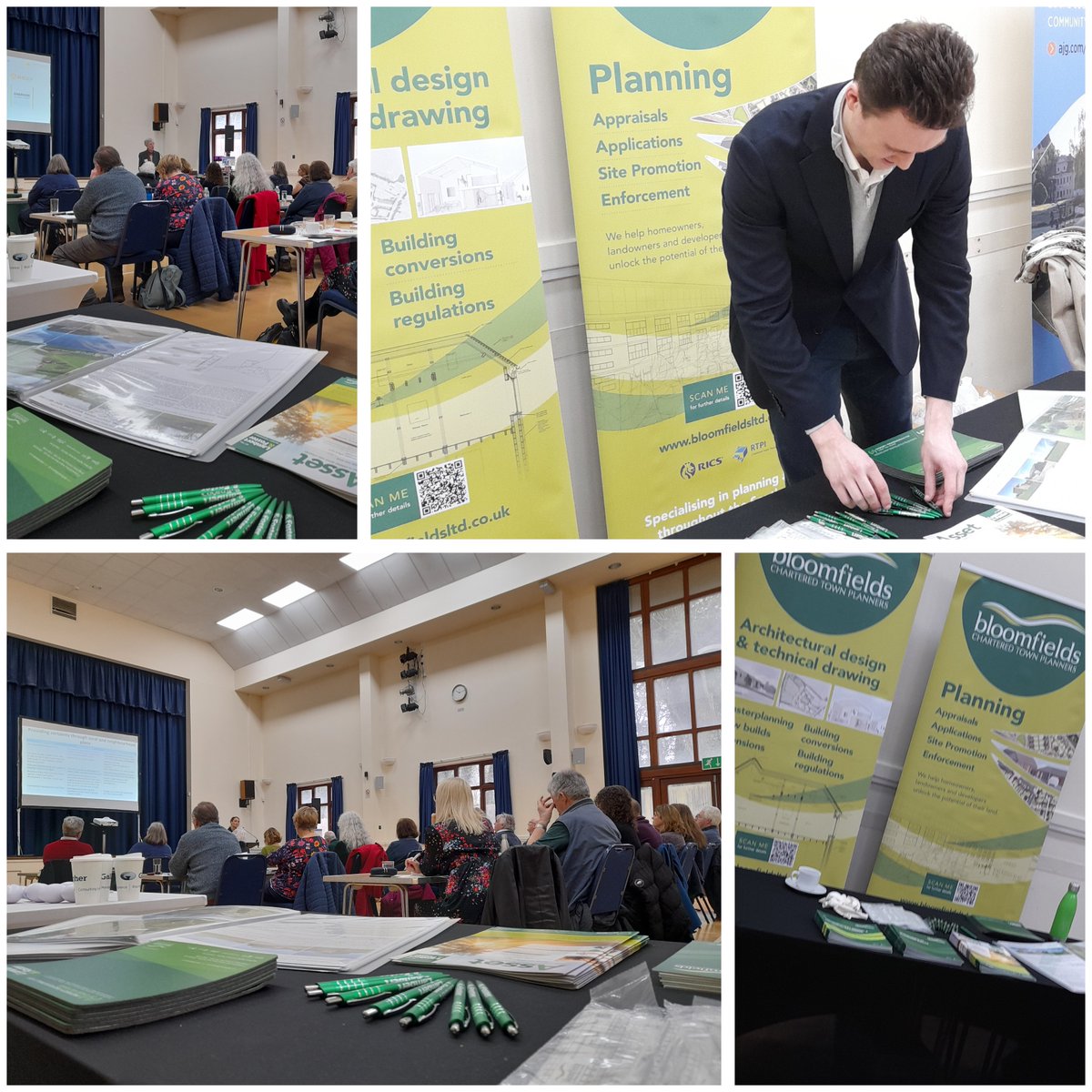 It was a pleasure to sponsor &amp; attend the Kent Association of Local Councils planning conference yesterday. It was great to showcase our #planning services for local &amp; community councils + meet everyone #working &amp; #volunteering in the parish council sector.
#neighbourhoodplanning